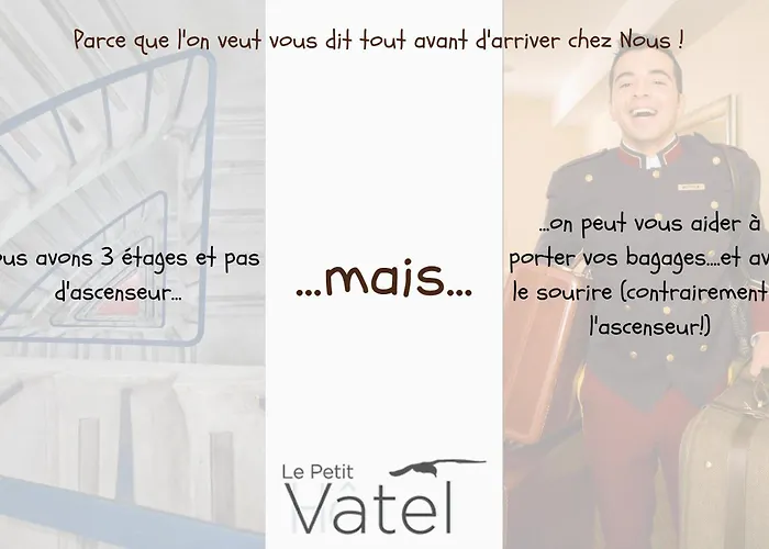 Hotel Le Petit Vatel - Centre Ville & Plage